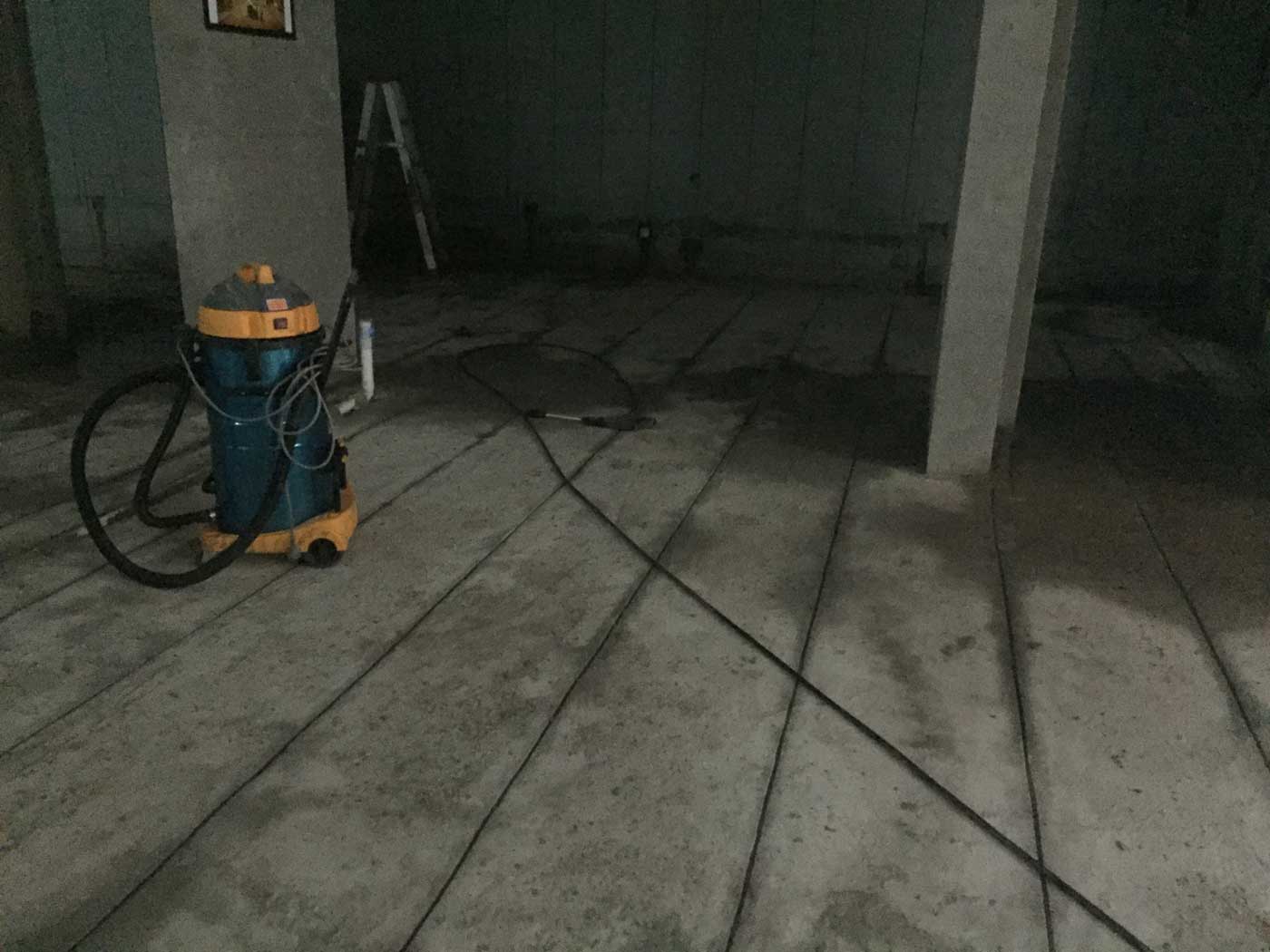 福州三盛百督府地下室防水防潮施工案例